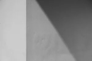 a black and white photo of a person on a skateboard