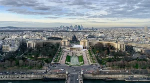 aerial photography of city